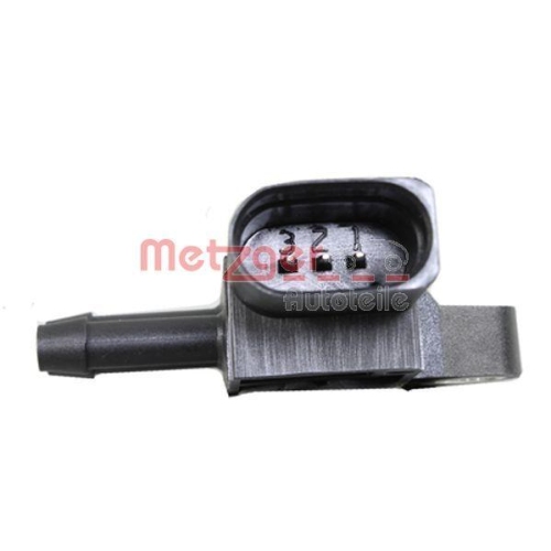 Sensor, Abgasdruck METZGER 0906214 f&uuml;r VAG