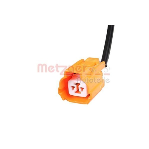 Sensor, Raddrehzahl METZGER 09001357 f&uuml;r HONDA, Hinterachse links