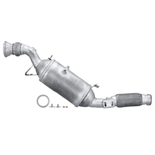 Ru&szlig;-/Partikelfilter, Abgasanlage HELLA 8LH 366 081-081 f&uuml;r MERCEDES-BENZ, vorne