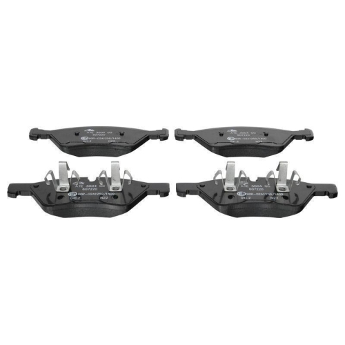 Bremsbelagsatz, Scheibenbremse ATE 13.0460-7220.2 f&uuml;r MERCEDES-BENZ, Vorderachse