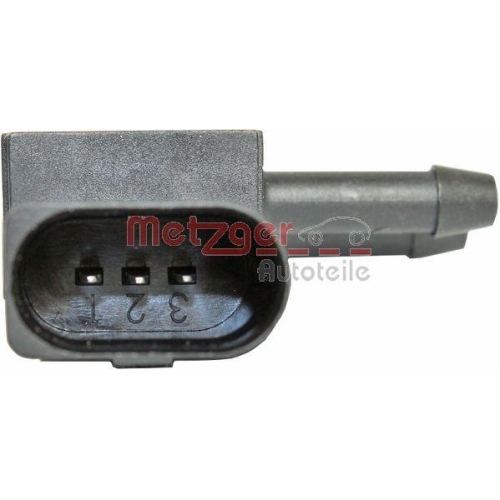Sensor, Abgasdruck METZGER 0906216 f&uuml;r PORSCHE VAG