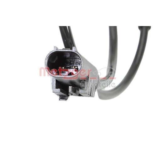 Sensor, Raddrehzahl METZGER 09001359 GREENPARTS f&uuml;r FIAT, Vorderachse