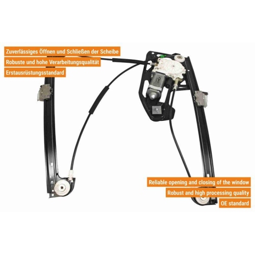 Fensterheber VAICO V20-0662 Original VAICO Qualit&auml;t f&uuml;r BMW, vorne rechts
