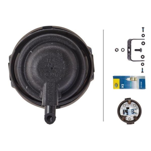 HELLA Nebelscheinwerfer 1NL 008 090-301 für PIAGGIO HYMER