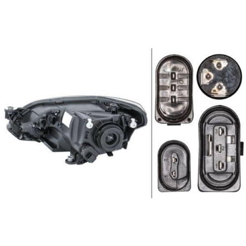 HELLA Hauptscheinwerfer 1EJ 010 670-061 für VW, rechts