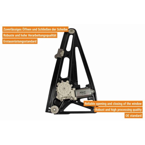 Fensterheber VAICO V20-0663 Original VAICO Qualität für BMW, hinten links