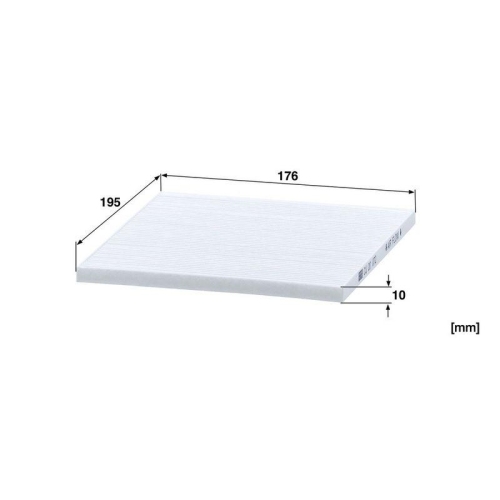 Filter, Innenraumluft MANN-FILTER CU 20 072 f&uuml;r NISSAN