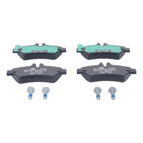 Bremsbelagsatz, Scheibenbremse ATE 13.0460-3832.2 f&uuml;r VAG, Hinterachse