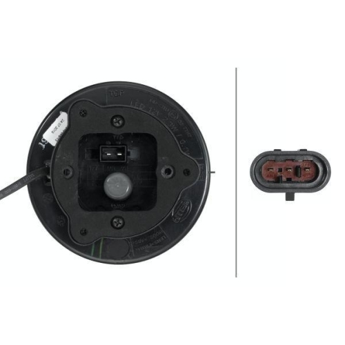 HELLA Heckleuchte 2SD 010 546-137 f&uuml;r CLAAS, links, rechts