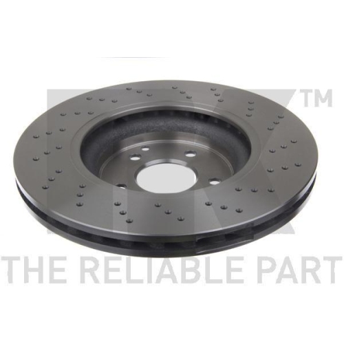 Bremsscheibe NK 2033117 f&uuml;r MERCEDES-BENZ, Vorderachse