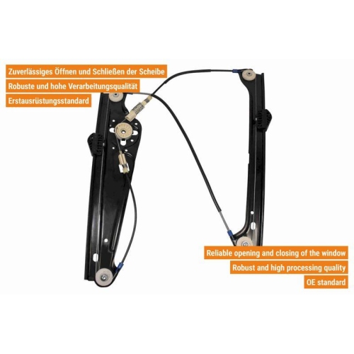 Fensterheber VAICO V20-0665 Original VAICO Qualität für BMW, vorne links