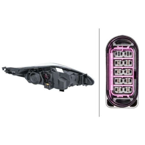 HELLA Hauptscheinwerfer 1EJ 247 045-311 f&uuml;r FORD, links