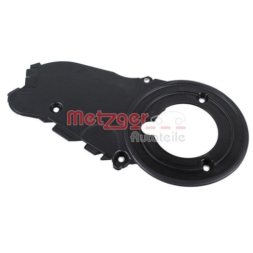 Abdeckung, Zahnriemen METZGER 2386021 f&uuml;r AUDI SEAT SKODA VW, mitte