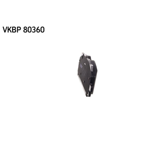 Bremsbelagsatz, Scheibenbremse SKF VKBP 80360 f&uuml;r AUDI VW, Vorderachse