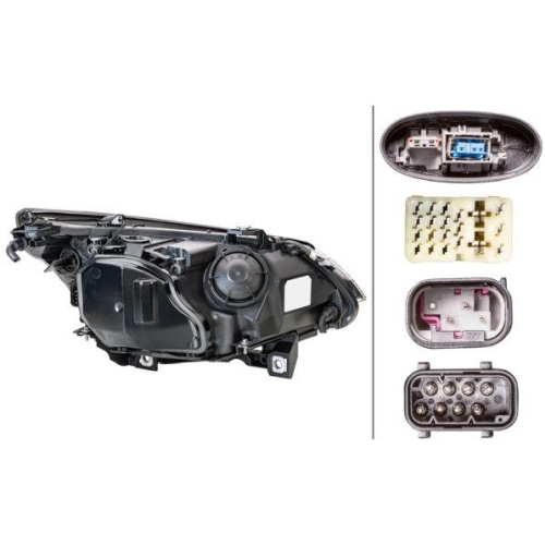 HELLA Hauptscheinwerfer 1EL 163 073-011 für BMW BMW (BRILLIANCE), links