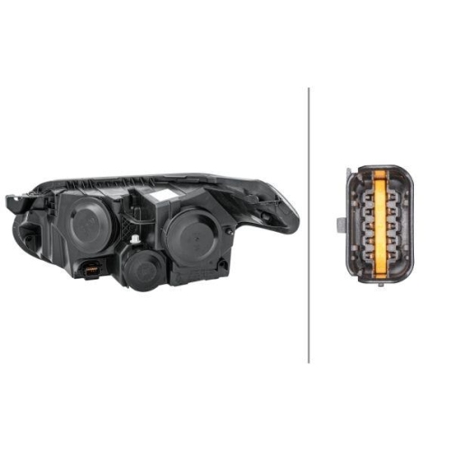 HELLA Hauptscheinwerfer 1EG 009 767-021 für CITROËN DS, rechts