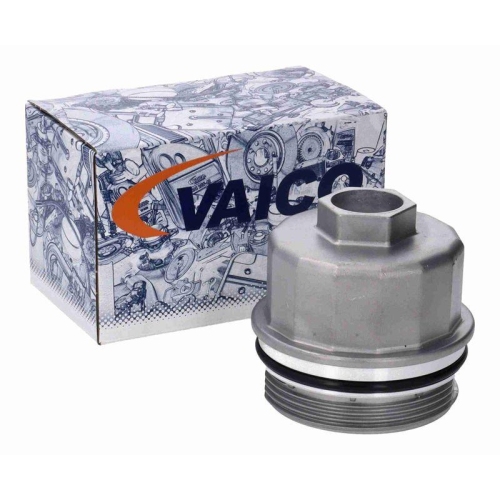 Deckel, Ölfiltergehäuse VAICO V20-4909 Original VAICO Qualität für BMW MINI