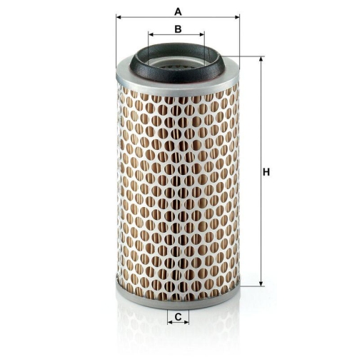 MANN-FILTER C 1043/1 Luftfilter Piclon f&uuml;r CASE IH DEUTZ-FAHR JCB DYNAPAC AMMANN