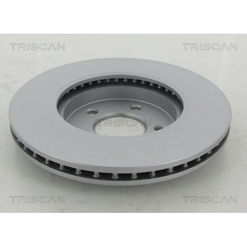 TRISCAN 8120 50175C 2 St&uuml;ck Bremsscheiben COATED f&uuml;r FORD MAZDA, Vorderachse