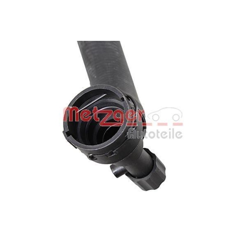 K&uuml;hlerschlauch METZGER 2421466 f&uuml;r SEAT SKODA VW, links unten
