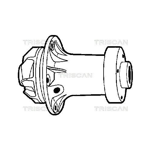 Wasserpumpe, Motork&uuml;hlung TRISCAN 8600 23033 f&uuml;r MERCEDES-BENZ