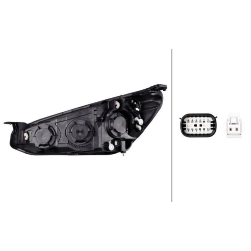 HELLA 1EG 354 859-061 Hauptscheinwerfer f&uuml;r FORD, rechts
