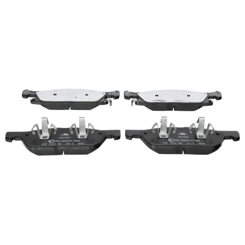 Bremsbelagsatz, Scheibenbremse ATE 13.0460-7321.2 f&uuml;r FORD, Vorderachse