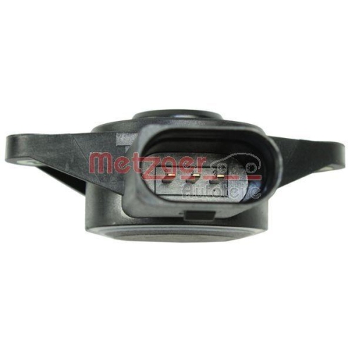 Sensor, Saugrohrumschaltklappe METZGER 0906333 ORIGINAL ERSATZTEIL f&uuml;r VAG