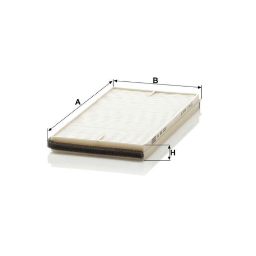 Filter, Innenraumluft MANN-FILTER CU 22 002-2 f&uuml;r SUZUKI