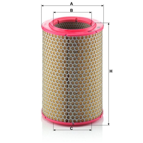 MANN-FILTER C 17 192 Luftfilter f&uuml;r FIAT IVECO