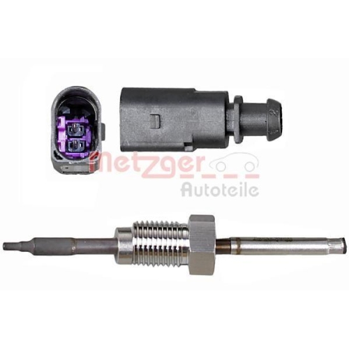 Sensor, Abgastemperatur METZGER 0894876 f&uuml;r VW VAG, vor Abgasturbolader