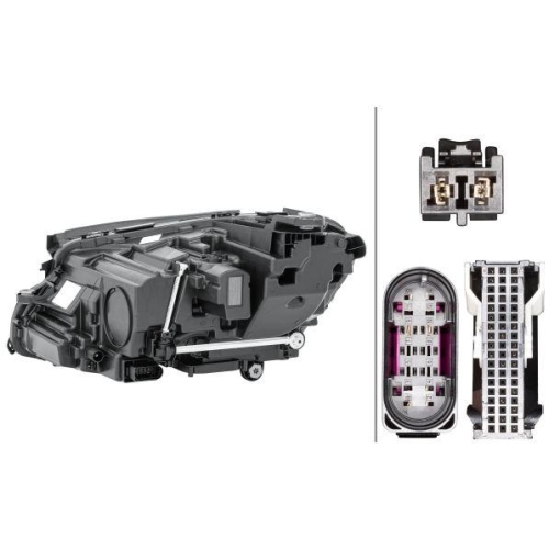 HELLA Hauptscheinwerfer 1LX 012 076-541 für MERCEDES-BENZ, rechts