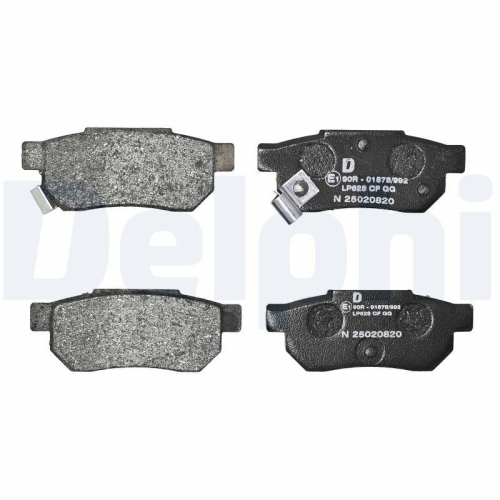 DELPHI LP625 Bremsbelagsatz, Scheibenbremse f&uuml;r HONDA MG ROVER LEYLAND DAF LOTUS