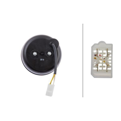 HELLA Heckleuchte 2SD 001 685-277 für ATLAS COPCO TEREX, links, rechts