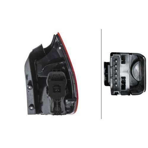 HELLA Heckleuchte 2SK 009 467-111 für RENAULT, links