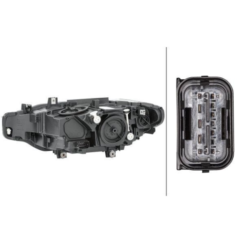 HELLA Hauptscheinwerfer 1LG 012 101-941 f&uuml;r BMW, rechts