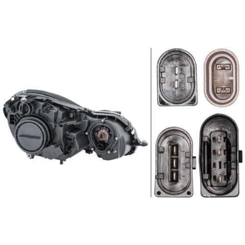 HELLA Hauptscheinwerfer 1EL 008 369-071 f&uuml;r MERCEDES-BENZ MERCEDES-BENZ (BBDC)