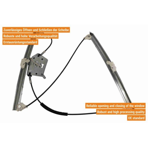 Fensterheber VAICO V20-1411 Original VAICO Qualität für BMW, vorne rechts