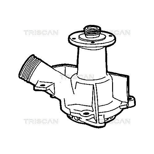 Wasserpumpe, Motork&uuml;hlung TRISCAN 8600 11880 f&uuml;r BMW
