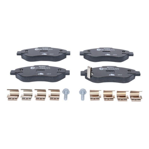 Bremsbelagsatz, Scheibenbremse ATE 13.0460-3841.2 f&uuml;r OPEL VAUXHALL, Vorderachse