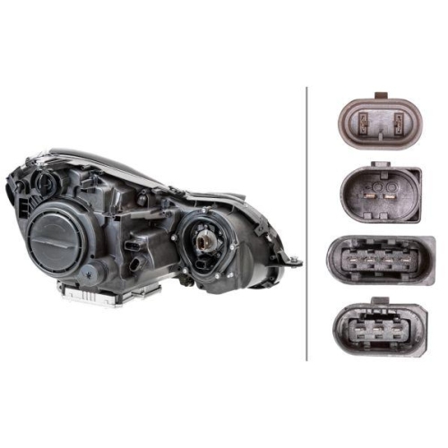 HELLA Hauptscheinwerfer 1EL 008 369-091 f&uuml;r MERCEDES-BENZ MERCEDES-BENZ (BBDC)