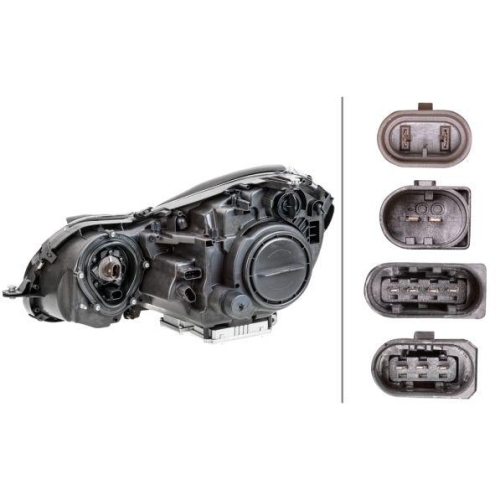 HELLA Hauptscheinwerfer 1EL 008 369-101 für MERCEDES-BENZ MERCEDES-BENZ (BBDC)
