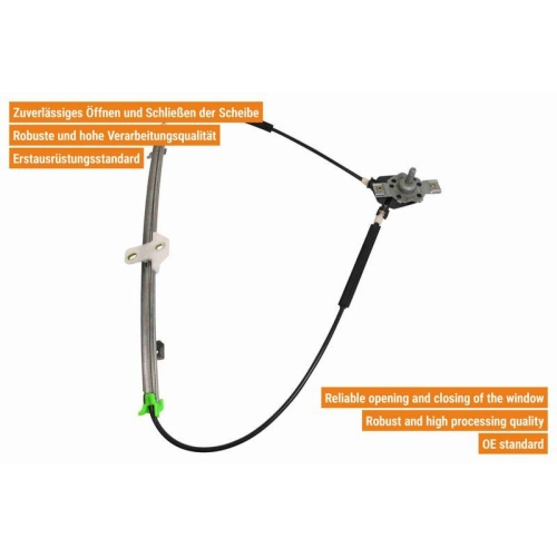 Fensterheber VAICO V10-0031 Original VAICO Qualität für AUDI SEAT SKODA VW VAG