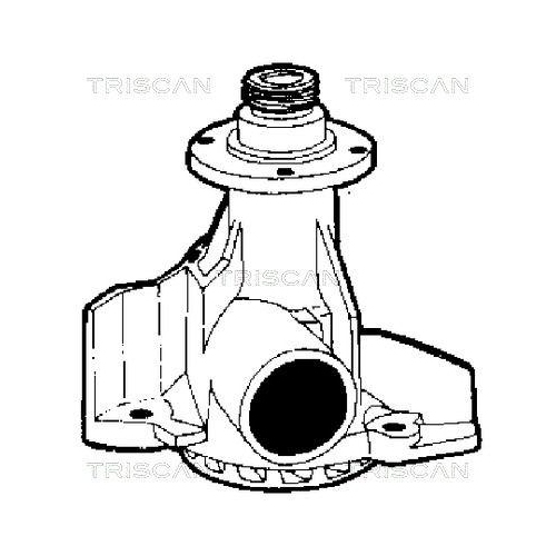 Wasserpumpe, Motork&uuml;hlung TRISCAN 8600 11889 f&uuml;r BMW
