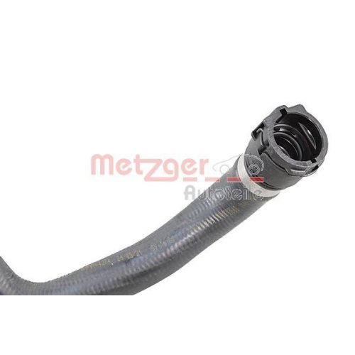 K&uuml;hlerschlauch METZGER 2421473 f&uuml;r BMW, f&uuml;r Fahrzeuge ohne Standheizung
