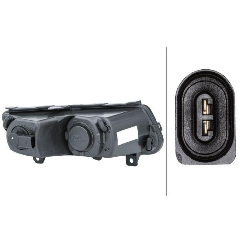 HELLA Tagfahrleuchte 2PT 010 377-051 f&uuml;r VW, links