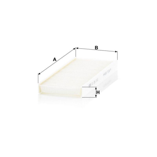 Filter, Innenraumluft MANN-FILTER CU 25 010-2 f&uuml;r NISSAN