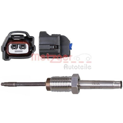 Sensor, Abgastemperatur METZGER 0894883 f&uuml;r NISSAN, nach Ru&szlig;partikelfilter