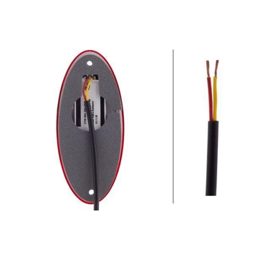 HELLA Schlussleuchte 2TM 964 295-091 für DAF SCANIA LINDE IRIZAR NOGE, links