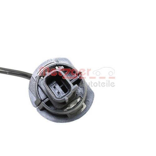 Sensor, Raddrehzahl METZGER 09001375 f&uuml;r HONDA, Vorderachse links